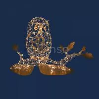Световая фигура для улицы «Сова» - OL 324