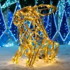 Новогодняя фигура для улицы «Заяц» - OL 323
