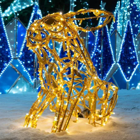 Новогодняя фигура для улицы «Заяц» - OL 323