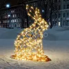 Новогодняя фигура для улицы «Заяц» - OL 323