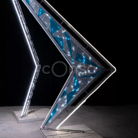 Светодиодная новогодняя арка - 3D GR 735