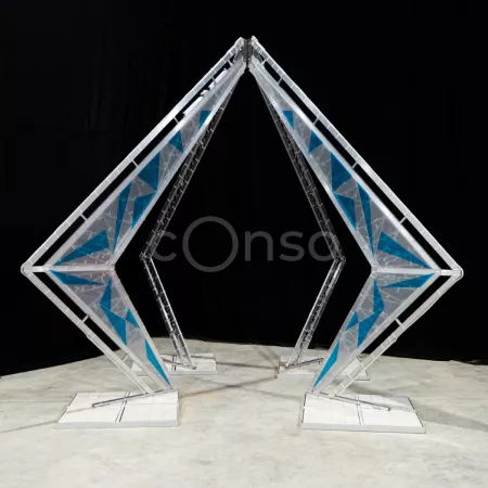 Светодиодная новогодняя арка - 3D GR 735
