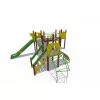 Детский игровой комплекс от 5 до 10 лет Браун Придворье Н-1500 ДИО 04060